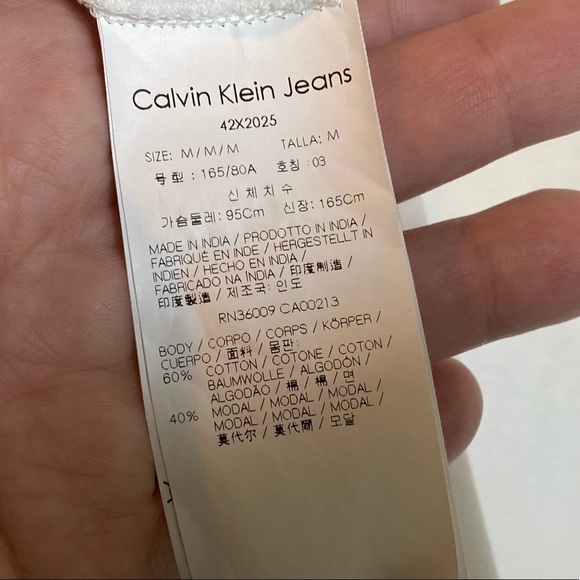 Calvin Klein Top M. - Picture 5 of 7